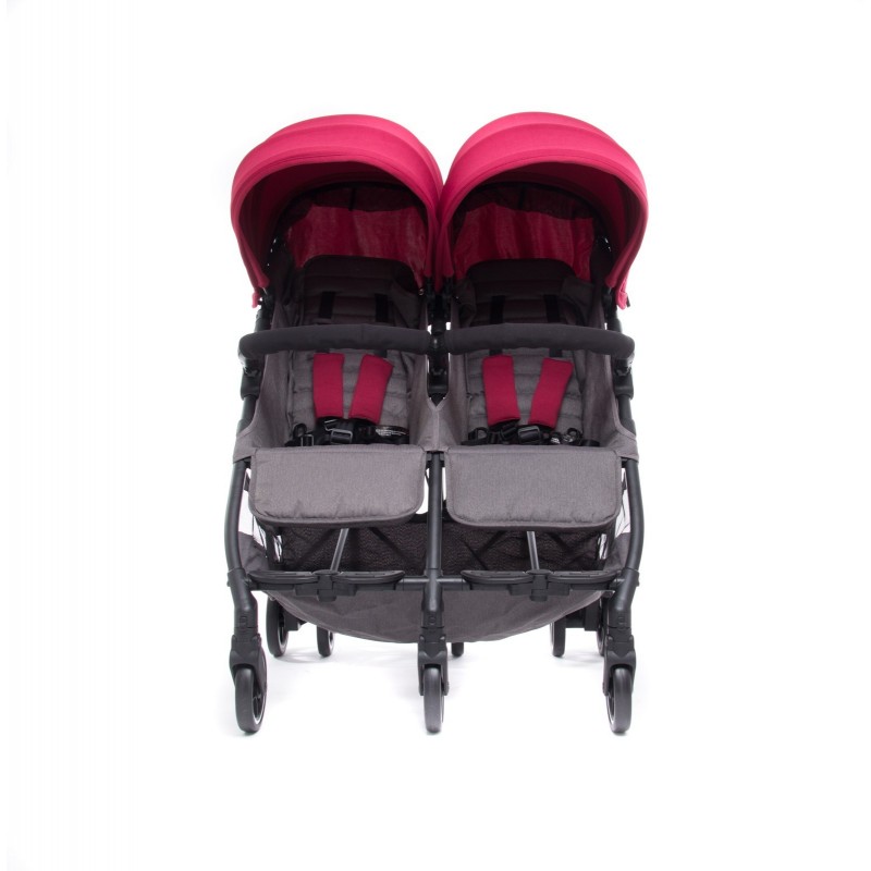 Kuki Twin Twin Stroller - Baby Monsters