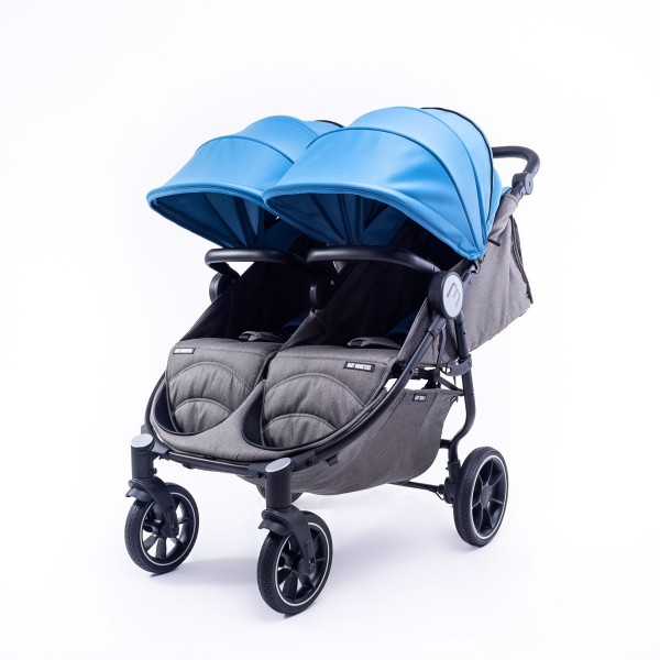 Twin Cart + Canopies Easy Twin 4 - Baby Monsters