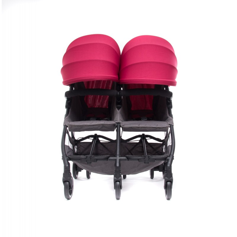 Twin Stroller + Canopies Kuki Twin - Baby Monsters