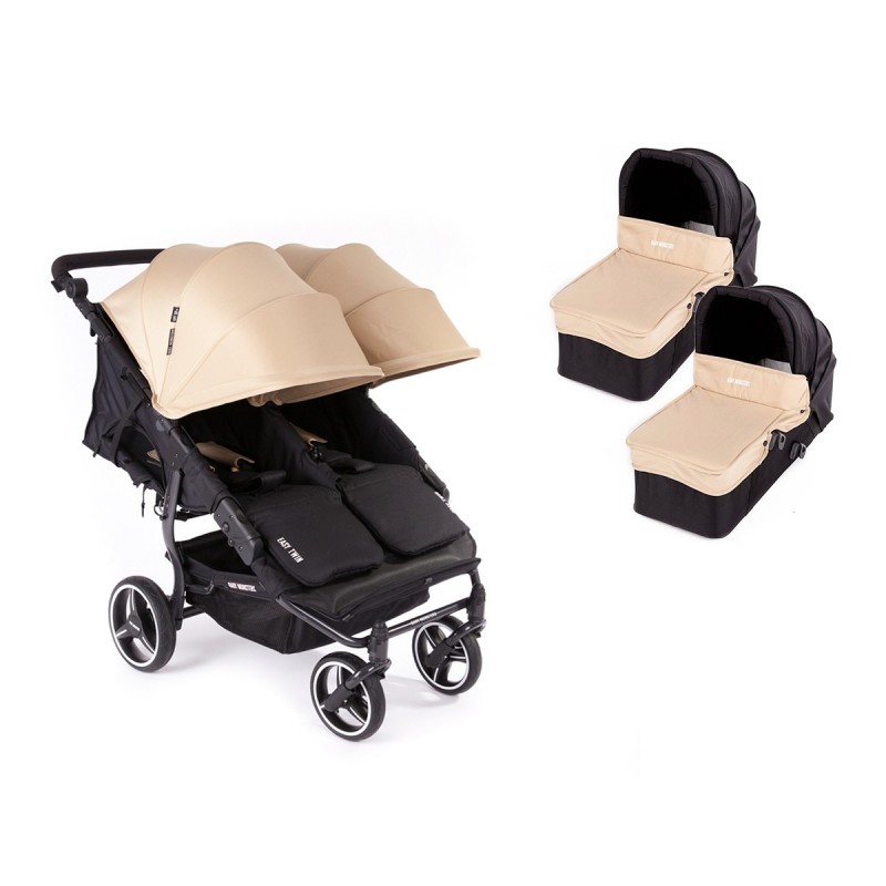 Easy Twin 3s Light + Carrycots - Baby Monsters