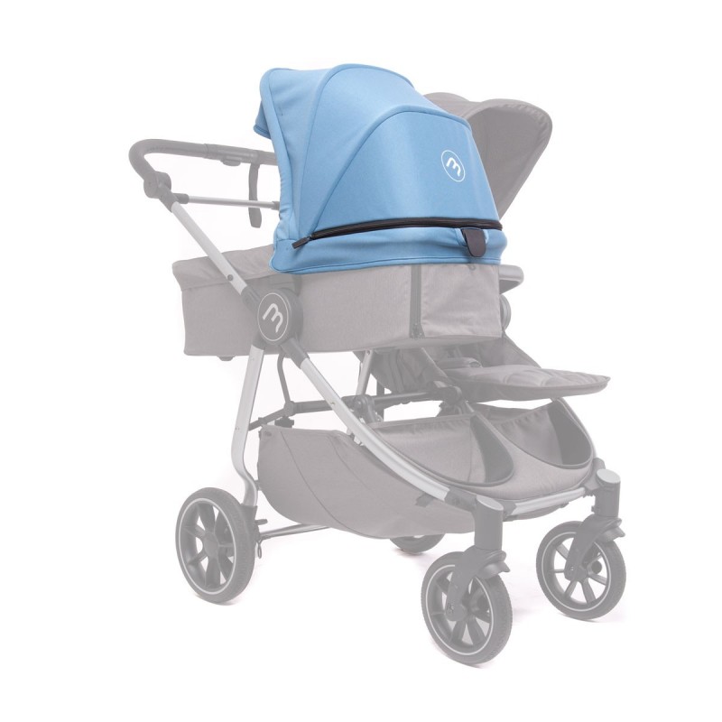 Easy Twin 4 carrycot bonnet - Baby Monsters