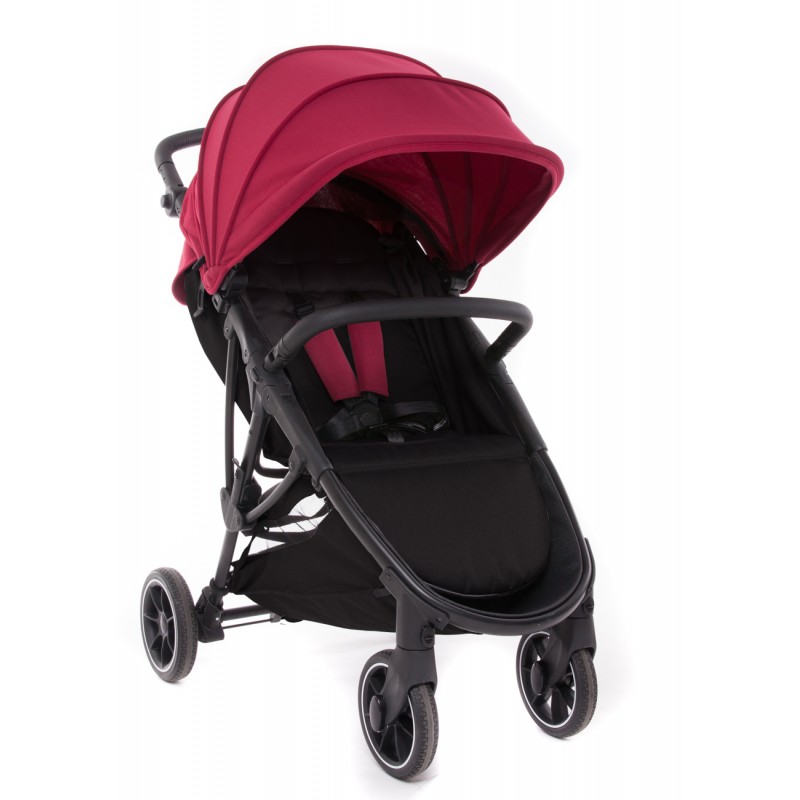 Stroller Alaska Black Edition + Canopy Colour pack - Baby Monsters